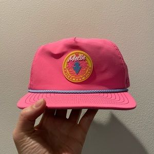 Melin neon pink hat